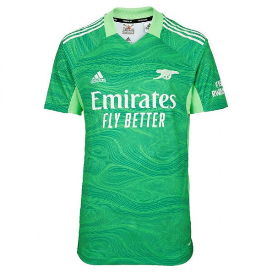 Camisola Arsenal Guarda-redes Equipamento Primeiro 2021-2022 Manga Curta